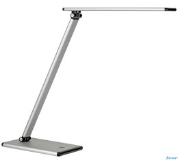 Lampka biurkowa UNILUX TERRA LED, metaliczny szary, dotykowy włącznik, 400077409