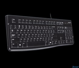 Klawiatura LOGITECH K120 USB przewodowa czarna