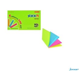 Bloczek STICKN MAGIC PAD 76x127mm neon mix kolorów 21573
