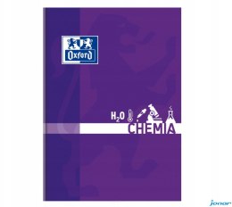 Brulion chemia A5 80k 90g kratka z marginesem 400128285 OXFORD
