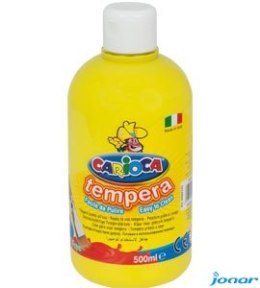 Farba tempera 500 ml, żółta CARIOCA 170-2366