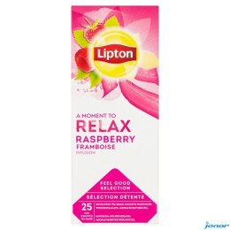 Herbata LIPTON CLASSIC RELAX RASPBERRY/malina (25 kopert fol.)