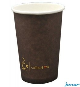 Kubek papierowy 300ml z nadrukiem COFFEE 4 YOU (50) 46929