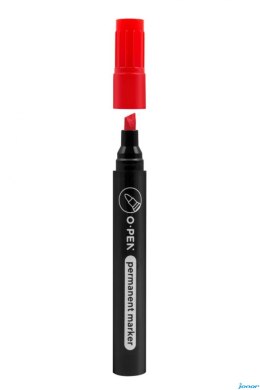 Marker permanentny ścięty G927C czerwony AMA0927977 OPEN