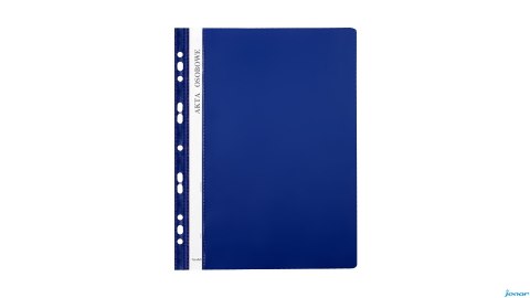 Skoroszyt do akt osobowych zawieszany A4 (10) granatowy BIURFOL ST-23-09