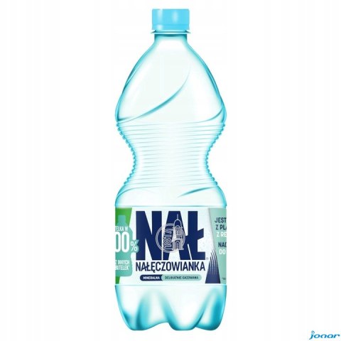 Woda NAŁĘCZOWIANKA delikatnie gazowana 1.0L butelka PET zgrzewka 6 szt.