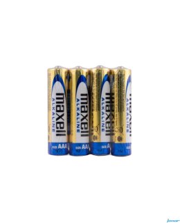 Bateria MAXELL LR03 AAA (4 szt.) ALKALINE SHRINK