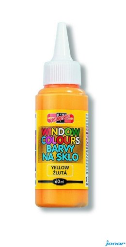 Farba witrażowa 60ml żółta 974201