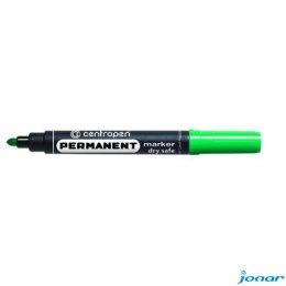 Marker 8510 zielony okrągły DRY SAFE niewysychający CENTROPEN