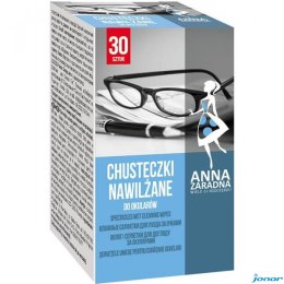 Chusteczki nawilżane do okularów 30 szt. ANNA ZARADNA PS-0507