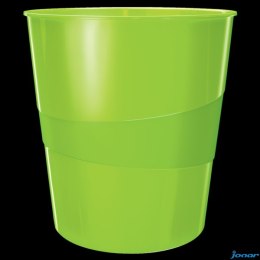 Kosz na śmieci 15L Leitz WOW, zielony 52781054