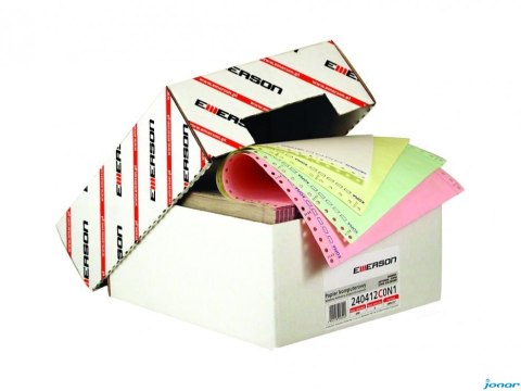 Papier komputerowy/składanka 240x12"x2 ,Z/O/P, 900SKŁ. 240212B0N0 EMERSON