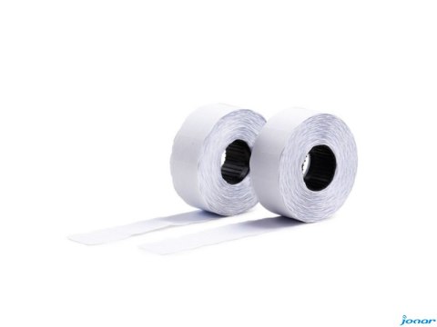 Taśma do metkownicy 2rzędowa 26x16mm prosta biała