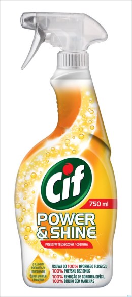 CIF Spray przeciw tłuszczowi 750ml 142342 Power&Shine Kuchnia