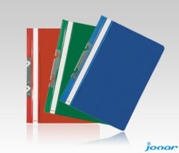 Skoroszyt na dokumenty twardy A4 z metalową zawieszką (20) PVC żółty ST-10-04 BIURFOL