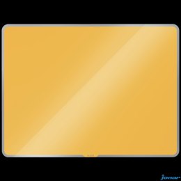 Szklana tablica magnetyczna Leitz Cosy 80x60cm, żółta, 70430019