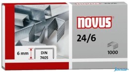 Zszywki NOVUS 24/6 DIN 1000szt. 040-0158