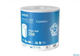 Czyściwo przemysłowe celuloza, 2 warstwy, białe, 250m - 1000 listków (1szt) VELVET PROFESSIONAL Comfort 5200050