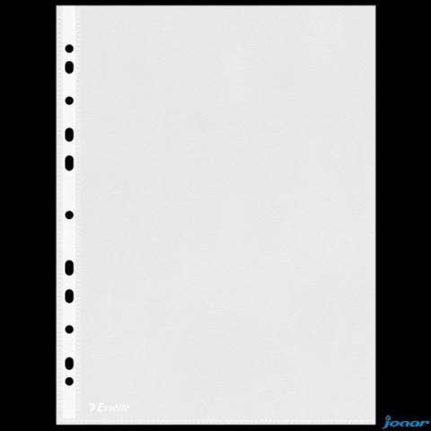 Koszulki groszkowe A4 Esselte, 43 mic., 100 szt., w folii, 56171