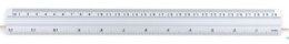 Linijka/Ruler GR-112-40, aluminiowa, 40 cm GRAND 130-1505