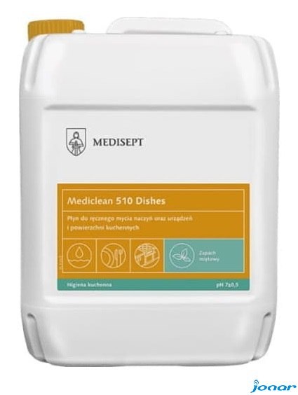 MEDISEPT 550 dishes nabłyszczacz do naczyń 5l MEDICLEAN SSE-GOT-MC550-5L