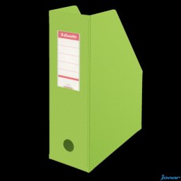 Pojemnik składany A4 100mm zielony ESSELTE PVC 56076