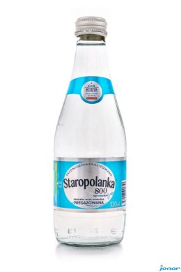 Woda STAROPOLANKA 330ml niegazowana szkło zgrzewka 12szt.