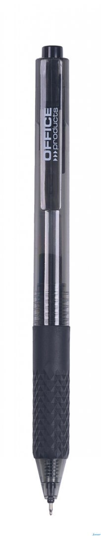 Długopis automatyczny żelowy OFFICE PRODUCTS gr. linii 0,25mm czarny 17025711-05