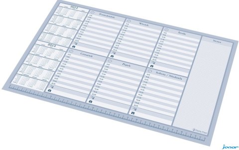 Kalendarz BIUWAR WKŁAD PLAN TYGODNIA 0318-0002-99 PANTA PLAST 2026/2027r.