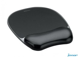 Podkładka pod mysz i nadgarstek czarna CRYSTAL 9112101 FELLOWES