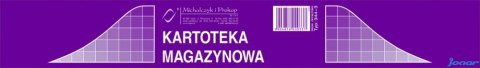 344-3 Kartoteka magazynowa MICHALCZYK&PROKOP A5 50 kartek