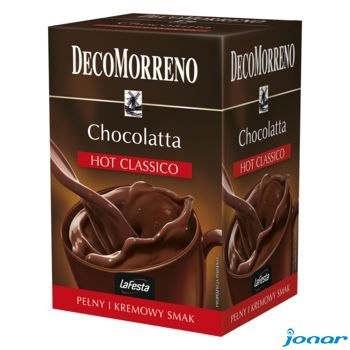 Czekolada do picia DECOMORRENO HOT CLASSICO 20szt x 25g La Festa