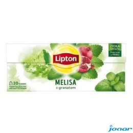 Herbata LIPTON MELISA Z GRANATEM 20t ziołowa
