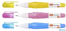 Korektor w płynie MINI, końcówka metalowa 0,2mm 3ml, biały TO-013 Toma