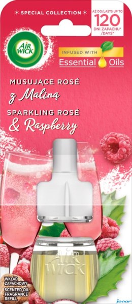 AIR WICK odświeżacz Elektryczny Musująca Rose z Maliną wkład 19 ml 05635
