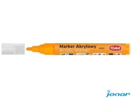 Marker akrylowy, fibrowa końcówka okrągła 2-5mm, pomarańczowy metalic TO-402 Toma