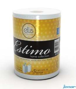 Ręcznik w roli ESTIMO PROFESSIONAL R50/2 50m 2warstwy celuloza 250 listków ELLIS 2998