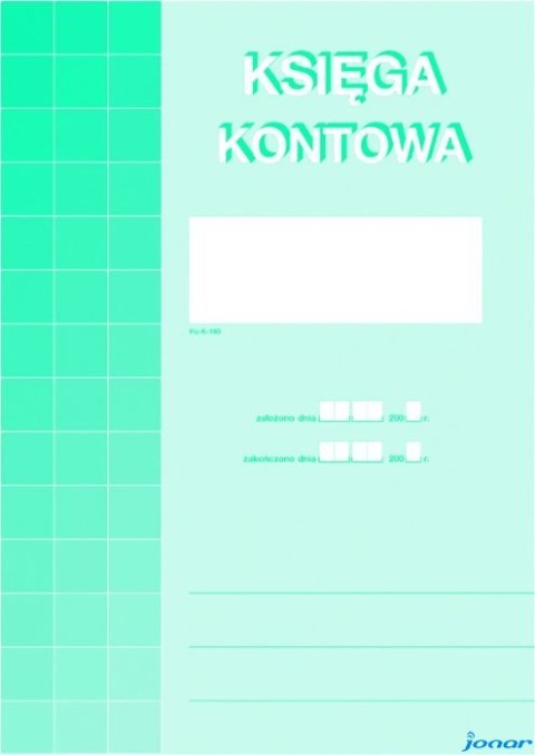 430-1 Księga kontowa A4 MICHALCZYK I PROKOP (X)