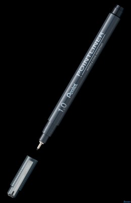 Cienkopis kalibrowany POINTLINER czarny 1 mm S20P-10A PENTEL