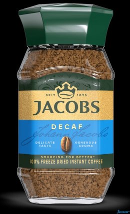 Kawa JACOBS KRONUNG DECAF bezkofeinowa 100g rozpuszczalna