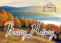Terminarz Domowy 200x218mm 2026 - Barwy Natury Michalczyk i Prokop TW-10-5 KALENDARZ jednodzielny 200x285mm