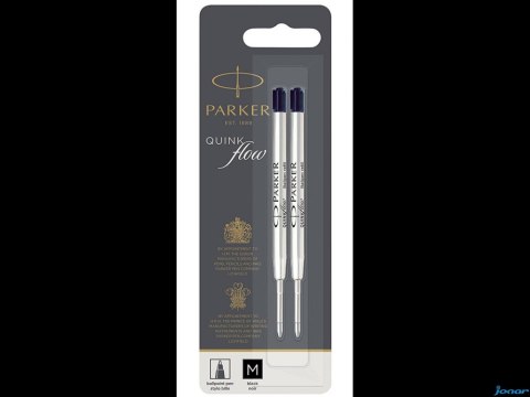 Wkład do długopisów QUINKFLOW czarny M (2 szt.) 1950372 SALE