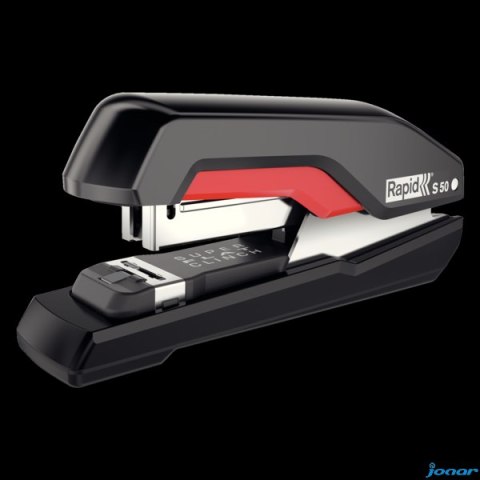 Zszywacz SUPREME S50 czarno-czerwony 50k RAPID 5000544