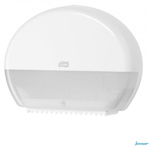 Dozownik TORK do papieru toaletowego JUMBO biały 680000