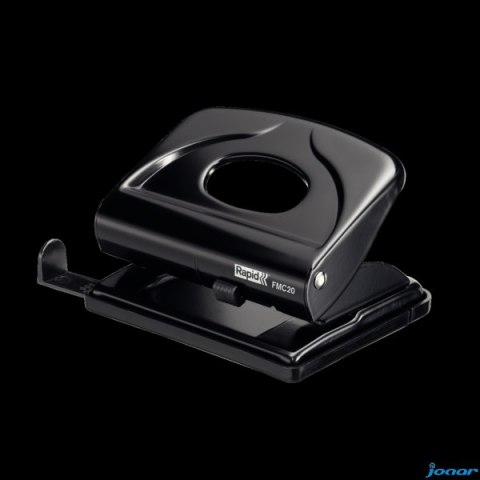 Dziurkacz mały metalowy FMC20 RAPID czarny 20 kartek 21835401