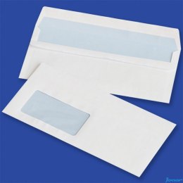 Koperty DL SK białe 75g okno lewe 45x90mm (1000szt.) NC samoklejące 11221300