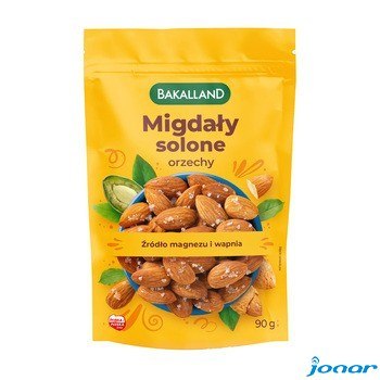 Migdały solone 90g BAKALLAND