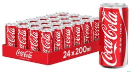 Napój COCA COLA 0.2L PUSZKA (24szt.) KAUCJA
