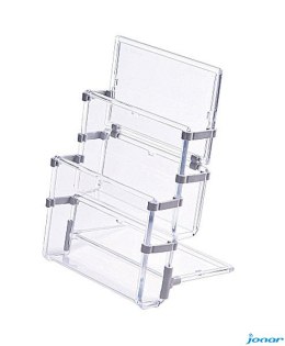 Stojak na ulotki DL dwie kieszenie 0403-0047-00 PANTA PLAST