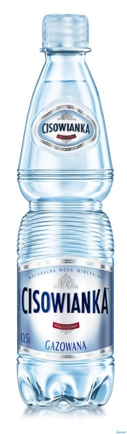 Woda_CISOWIANKA 0.5l gazowana zgrzewka 12 szt.